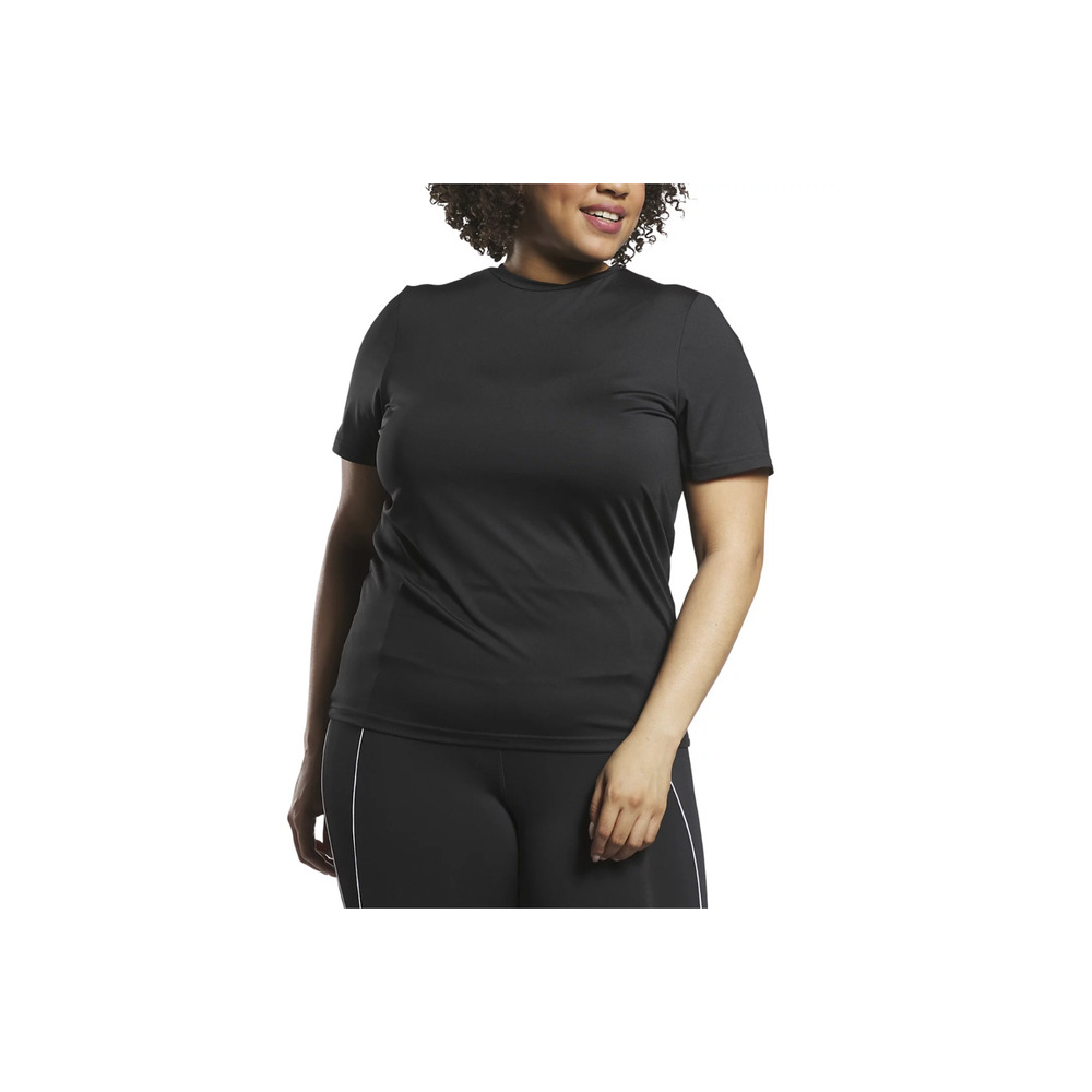 Reebok Burnout Tank Top Black Plus Size 1X